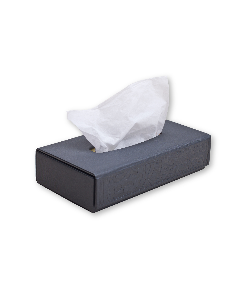 Bespoke Leather Tissue Box Cover (Rectangular)